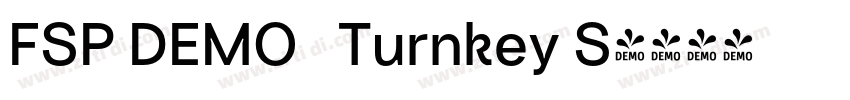FSP DEMO   Turnkey S字体转换